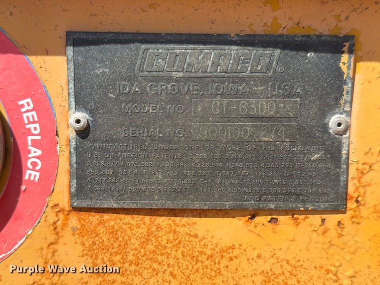 image for item FM7629 Gomaco GT-6300 slipform paver