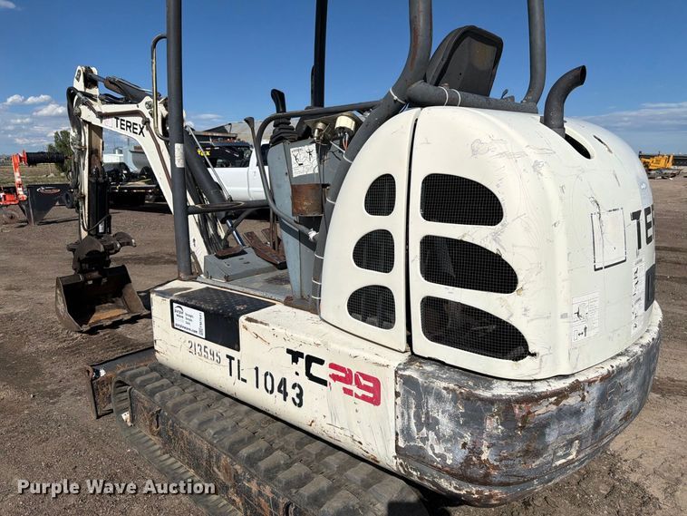 image for item FM7641 2007 Terex TC29 mini excavator