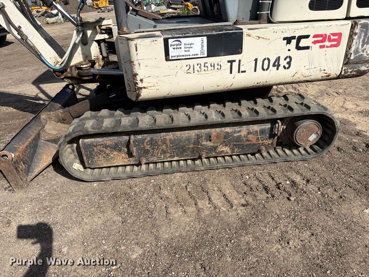 image for item FM7641 2007 Terex TC29 mini excavator