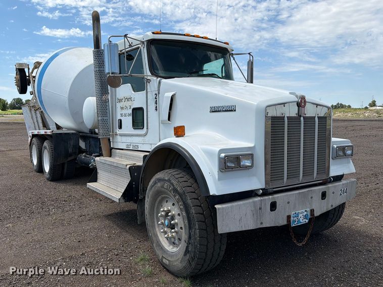 image for item FN2564 2012 Kenworth W900 ready mix truck
