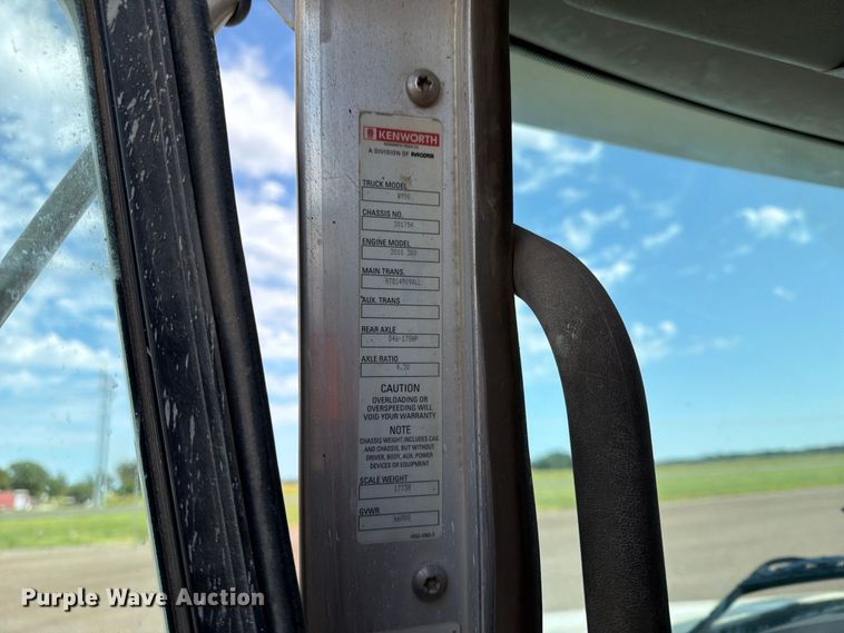image for item FN2564 2012 Kenworth W900 ready mix truck