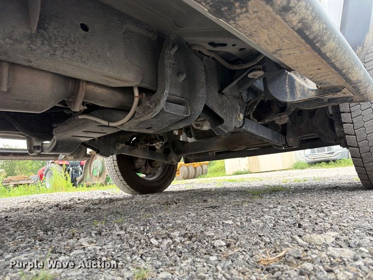 image for item FN5798 2022 RAM 5500 Crew Cab flatbed truck