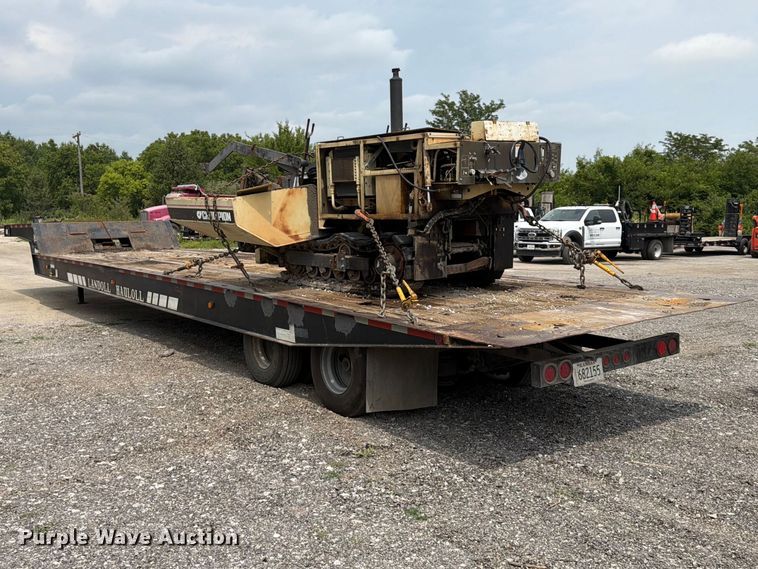 image for item FN5810 1991 Landoll Corporation 317E drop tilt deck equipment trailer