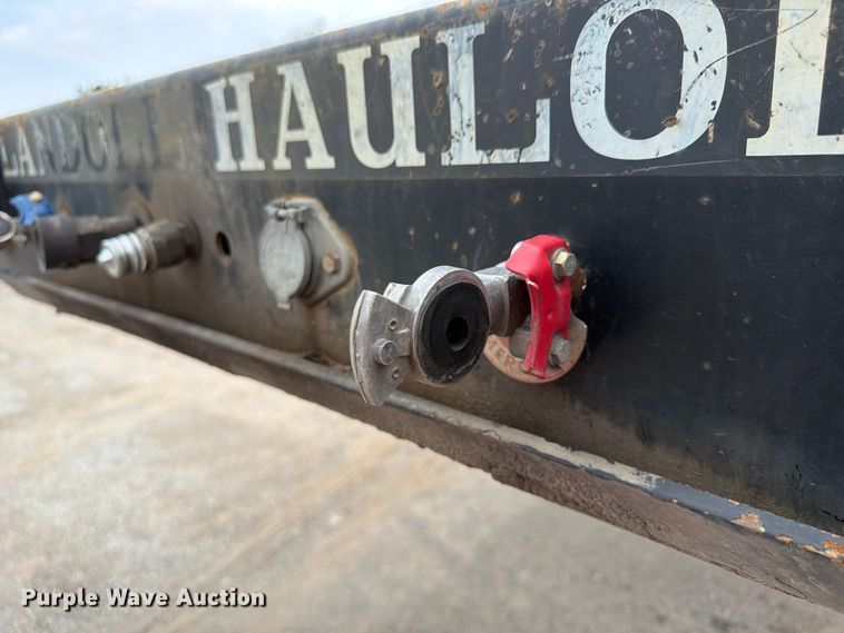 image for item FN5810 1991 Landoll Corporation 317E drop tilt deck equipment trailer