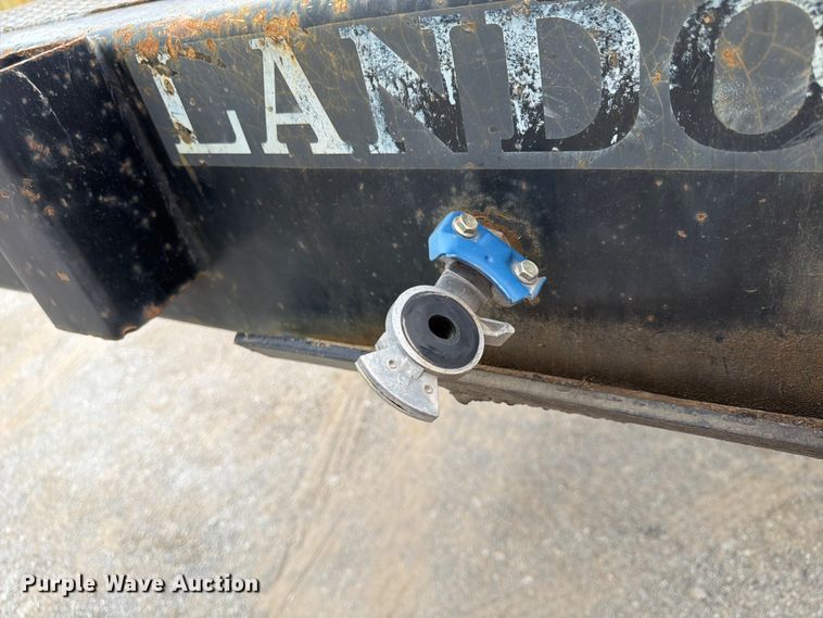 image for item FN5810 1991 Landoll Corporation 317E drop tilt deck equipment trailer