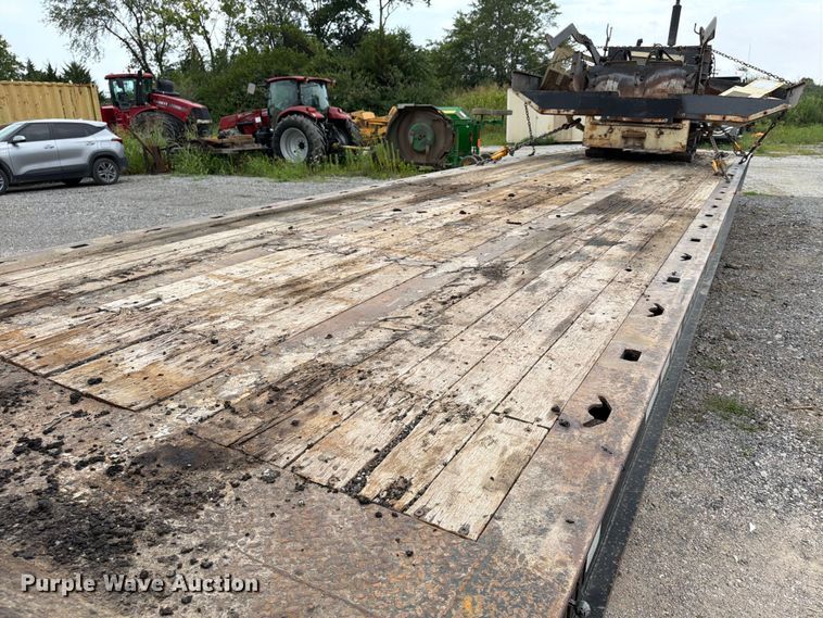 image for item FN5810 1991 Landoll Corporation 317E drop tilt deck equipment trailer