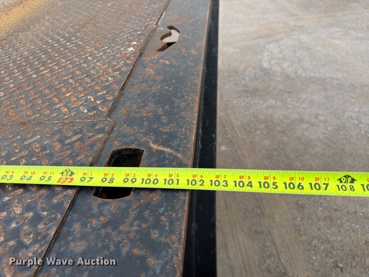 image for item FN5810 1991 Landoll Corporation 317E drop tilt deck equipment trailer