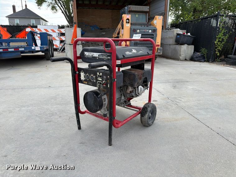 Porter Cable H650CS generator