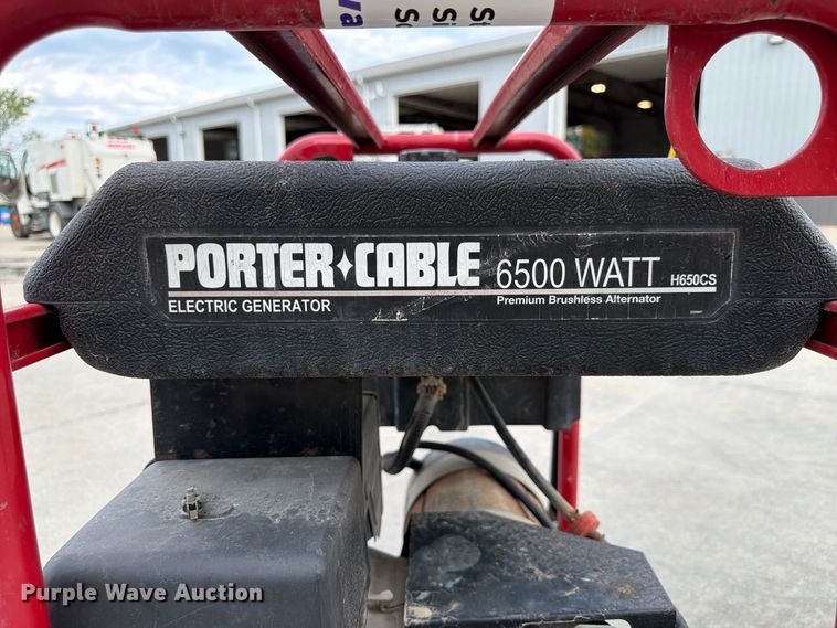 image for item FP3020 Porter Cable H650CS generator