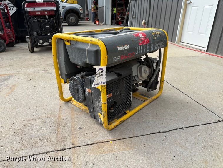 image for item FP3025 2015 Wacker Neuson GP 5600A generator