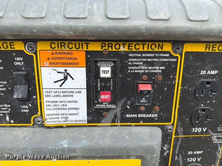 image for item FP3025 2015 Wacker Neuson GP 5600A generator