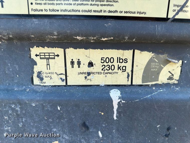 image for item FP3037 JLG 600S boom lift