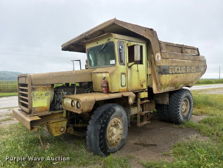 image for item FP4040 1978 Euclid R25 haul truck