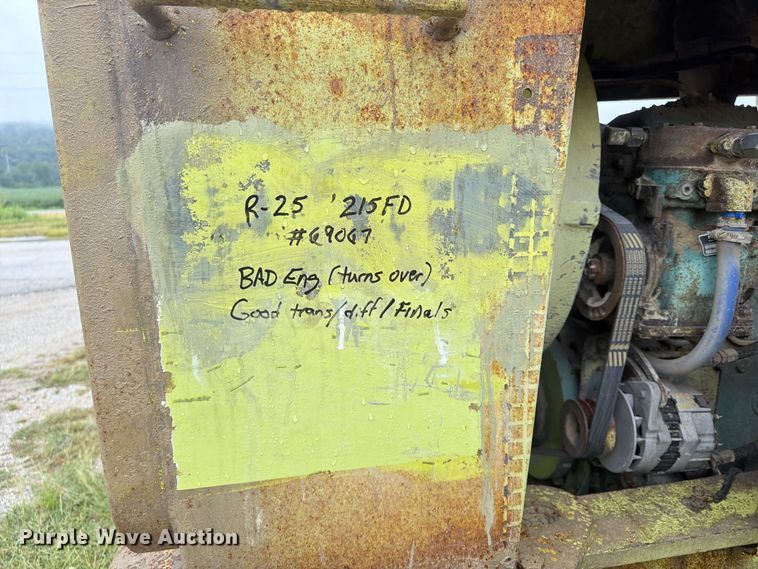 image for item FP4040 1978 Euclid R25 haul truck