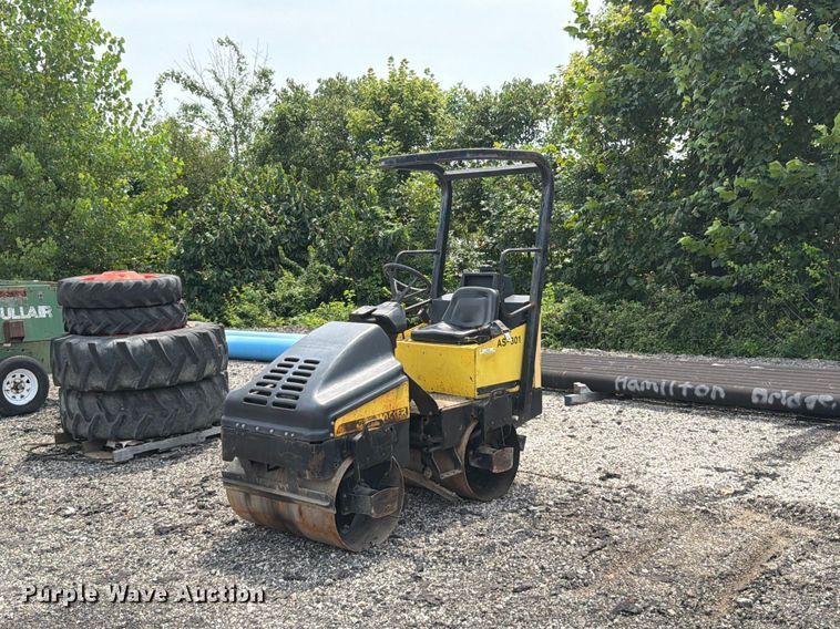 Wacker RD11V double drum vibratory roller