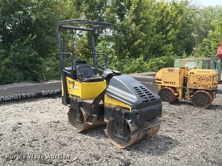 image for item FT6163 Wacker RD11V double drum vibratory roller