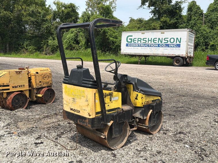 image for item FT6163 Wacker RD11V double drum vibratory roller