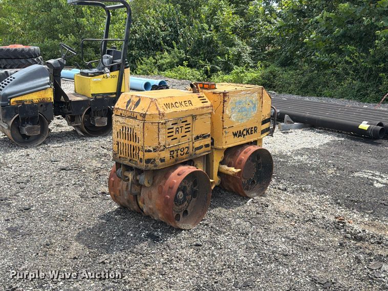 Wacker RT82 trench compactor