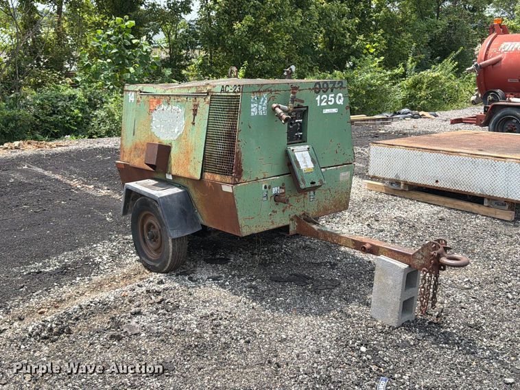 image for item FT6165 Sullair 125 DPQ KUB air compressor