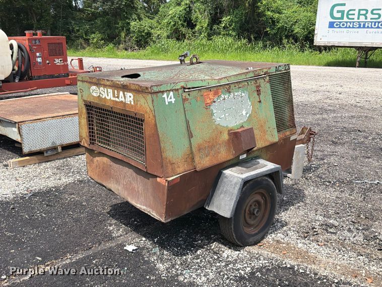 image for item FT6165 Sullair 125 DPQ KUB air compressor
