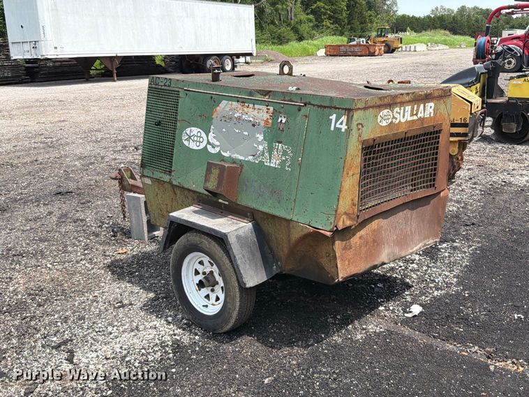 image for item FT6165 Sullair 125 DPQ KUB air compressor