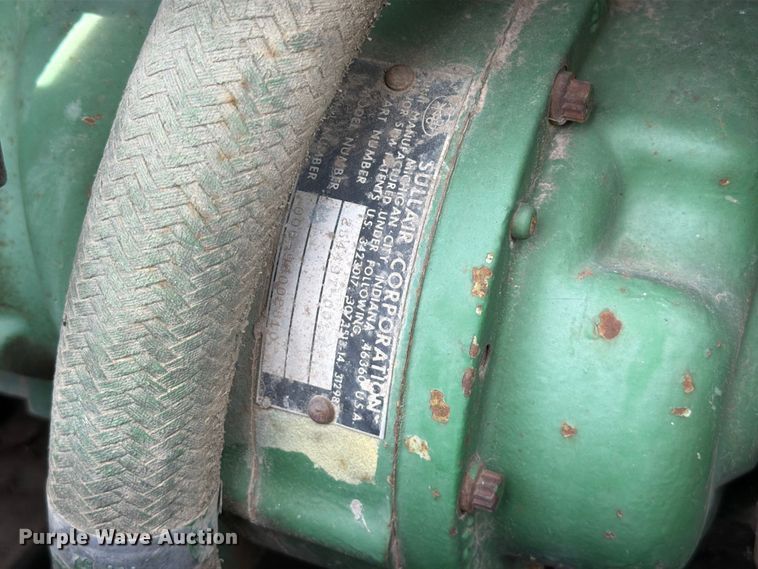 image for item FT6165 Sullair 125 DPQ KUB air compressor