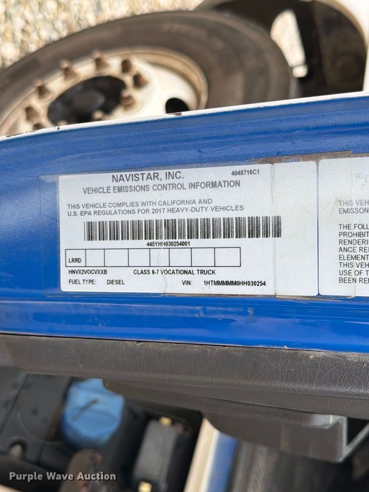 image for item FT6186 2017 International 4300 dump truck