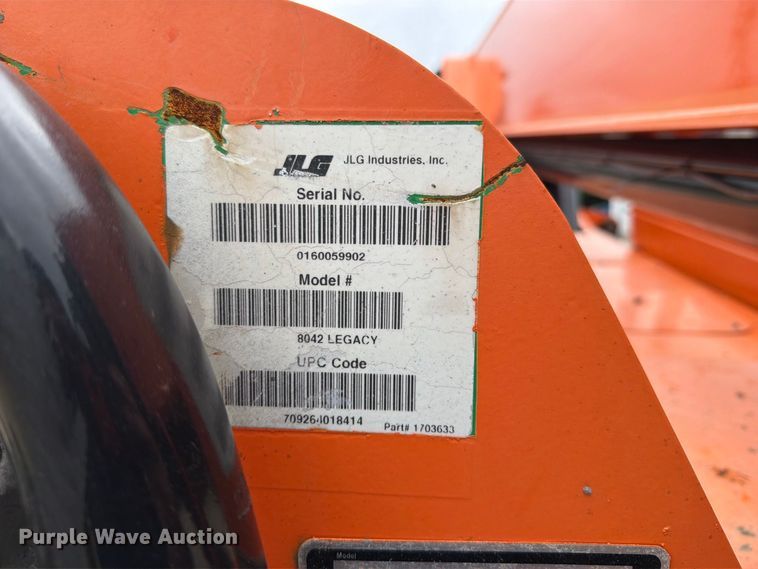 image for item FT6188 2014 JLG 8042 telehandler
