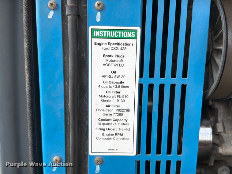 image for item FT6191 2011 Genie Z-45/25J boom lift