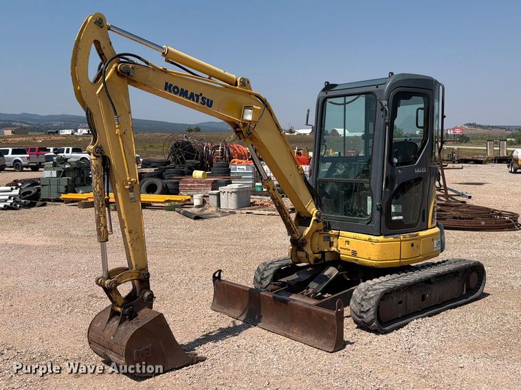 image for item FT6673 2008 Komatsu PC35MR-2 mini excavator