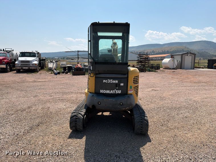 image for item FT6673 2008 Komatsu PC35MR-2 mini excavator