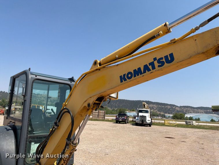 image for item FT6673 2008 Komatsu PC35MR-2 mini excavator