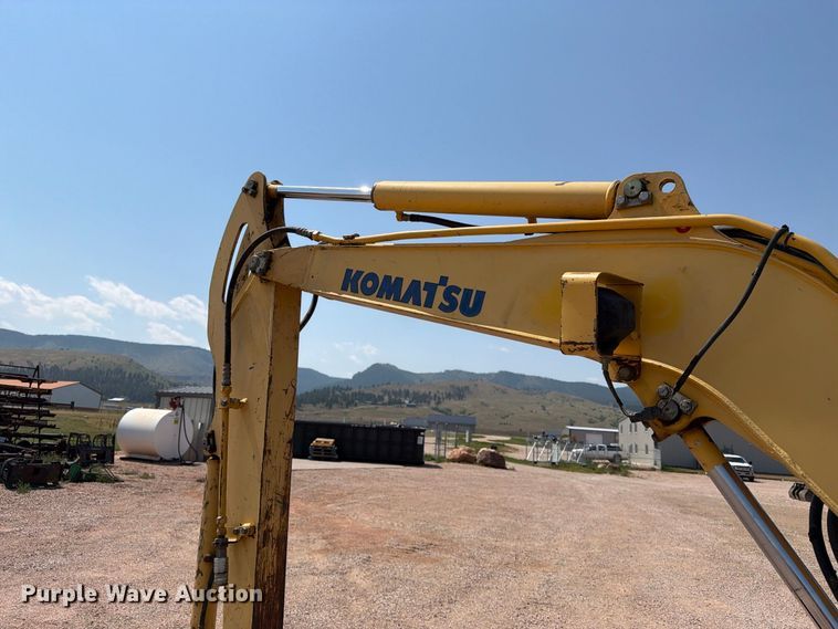 image for item FT6673 2008 Komatsu PC35MR-2 mini excavator