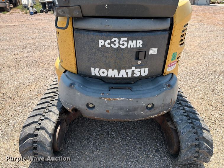 image for item FT6673 2008 Komatsu PC35MR-2 mini excavator