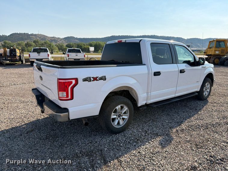 image for item FT6676 2017 Ford F150 Crew Cab pickup truck