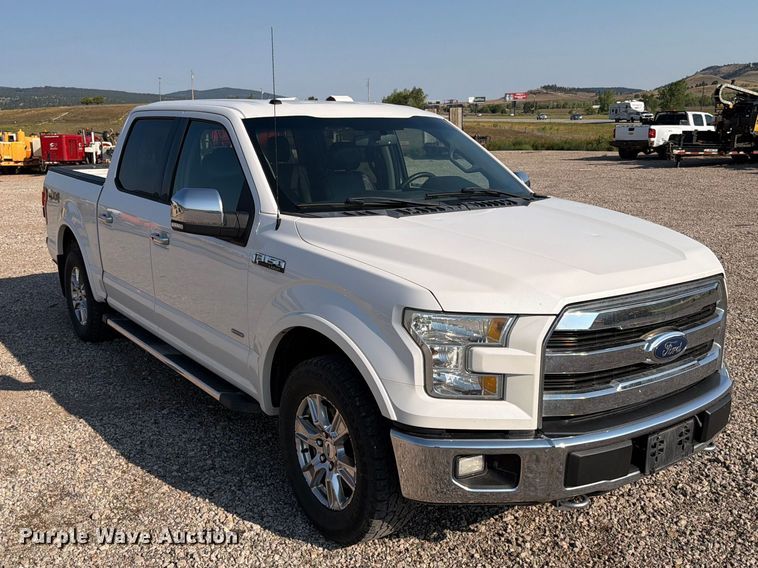 image for item FT6677 2016 Ford F150 Crew Cab pickup truck