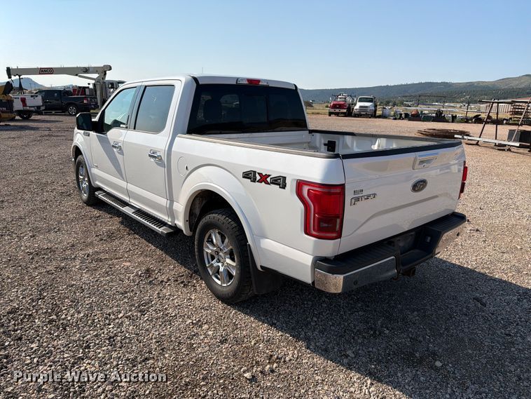 image for item FT6677 2016 Ford F150 Crew Cab pickup truck