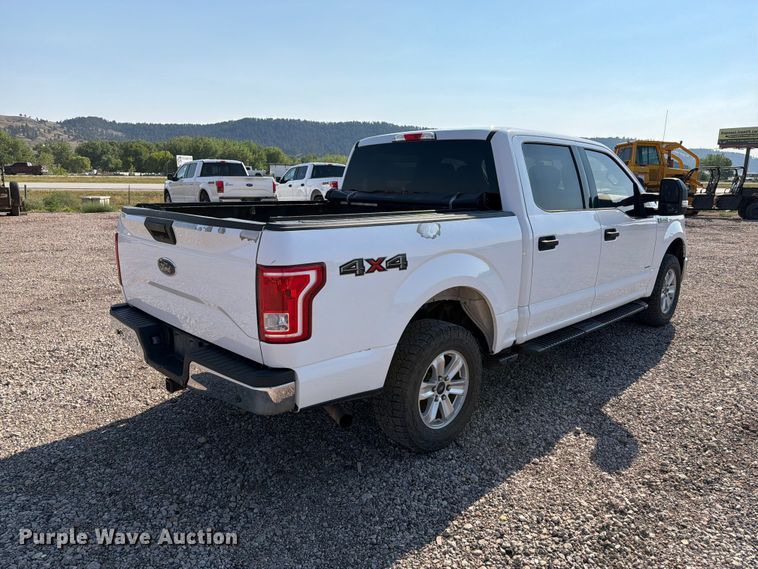 image for item FT6678 2017 Ford F150 Crew Cab pickup truck
