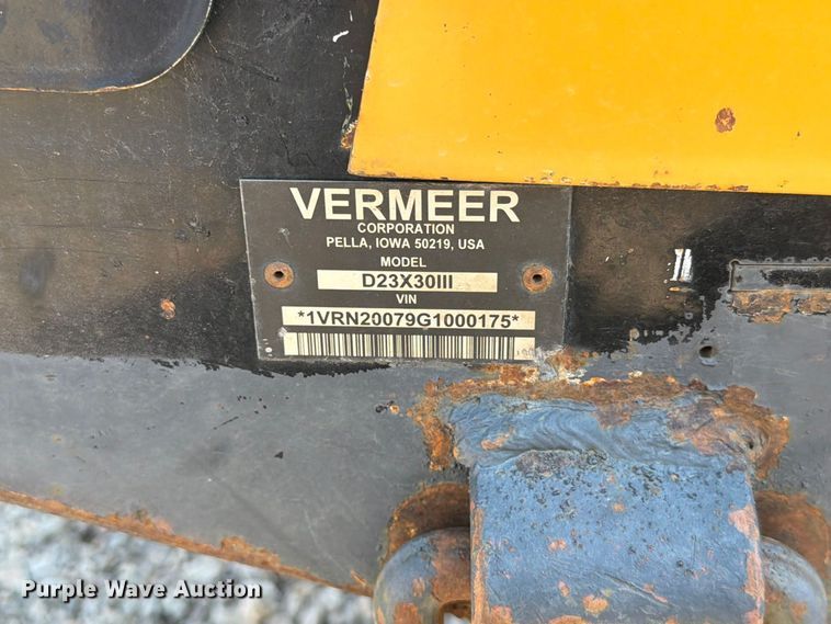 image for item FT6680 Vermeer D23x30 Navigator Series III directional boring unit