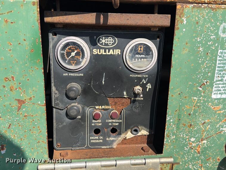 image for item FT6683 Sullair 185DPQ-JDD air compressor