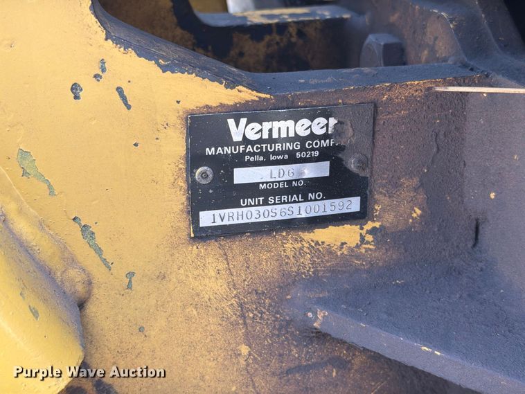 image for item FT6684 1995 Vermeer LM42 trencher