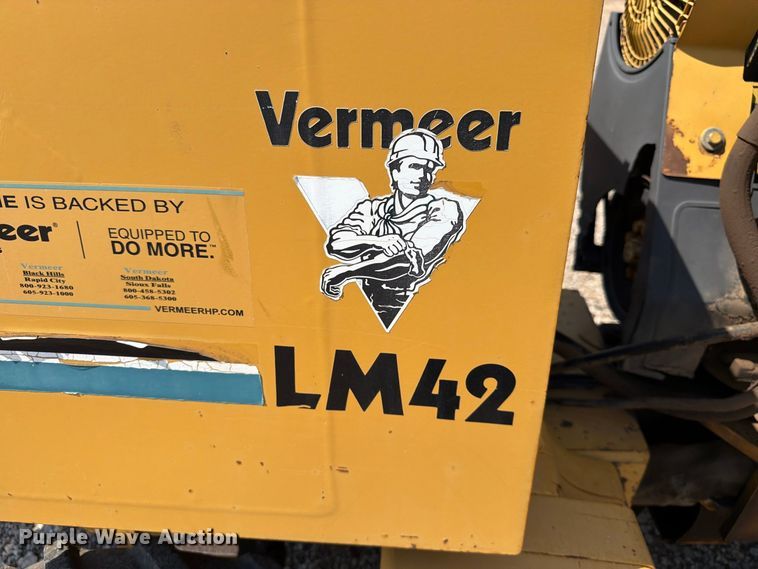 image for item FT6684 1995 Vermeer LM42 trencher