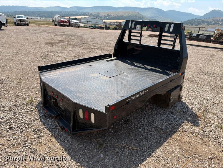 image for item FT6685 Bradford Built pickup truck flatbed