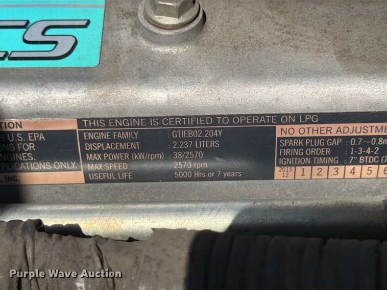 image for item FU4614 Toyota 8FGCU30 forklift