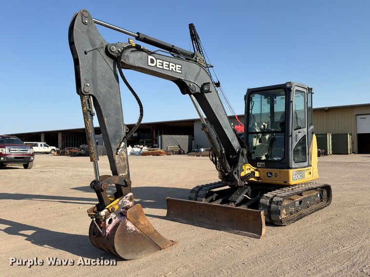 image for item MZ9893 2013 John Deere 60G mini excavator