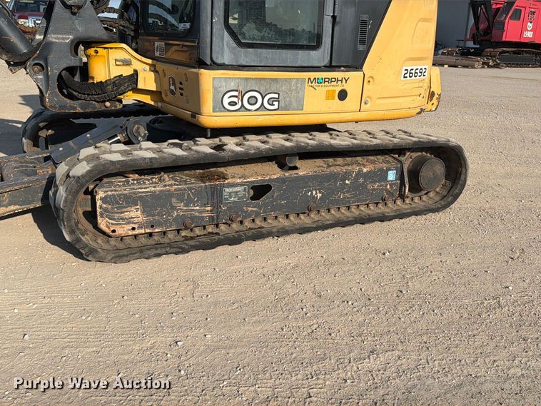 image for item MZ9893 2013 John Deere 60G mini excavator