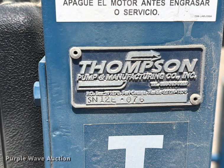 image for item MZ9912 Thompson 801C pump
