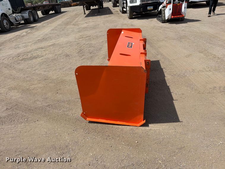 image for item MZ9993 Pabreak skid steer snow pusher
