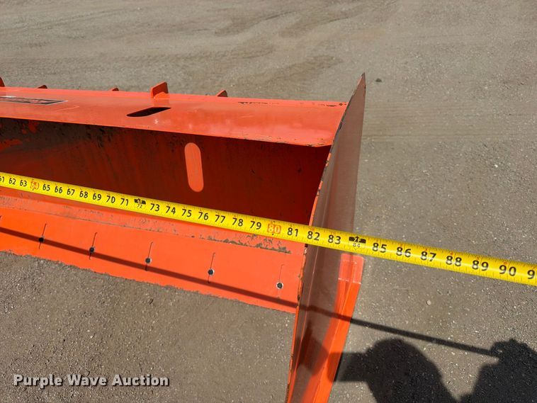 image for item MZ9993 Pabreak skid steer snow pusher
