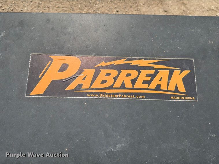 image for item MZ9994 Pabreak skid steer tiller